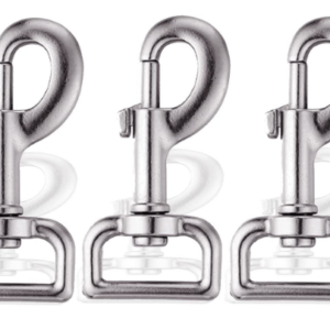 DilliWale's(3" inch x 1.2" inch) Snap Hooks Metal Trigger Clip Heavy Duty Snap Trigger Clip for Spring Pet Buckle, Linking Dog Leash Collar (6,pcs)